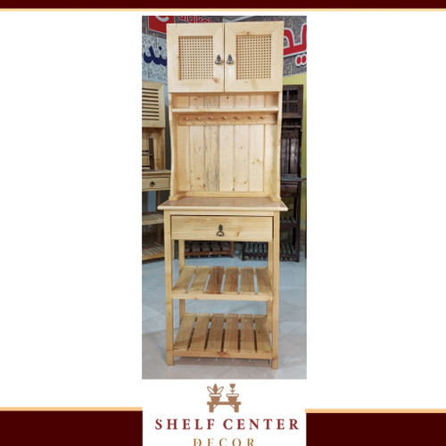 کافی بار عرض 60 سانت با بوفه دو درب